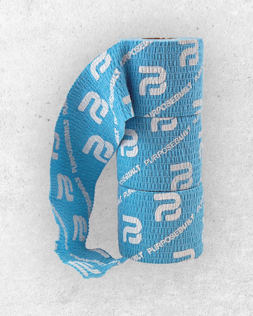 Protective Thumb Tape - Ice Blue (Pack of 5) - PurposeBuilt